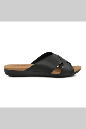 USAFLEX Chinelo Feminino Slide Salto Plataforma R1853