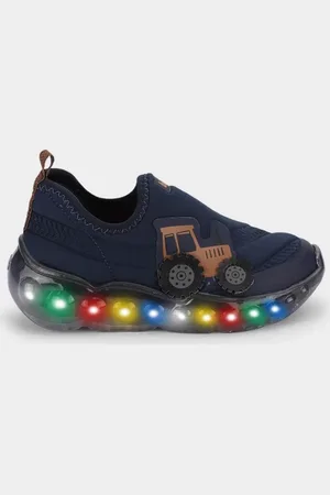 Calçados Bibi Infantil - Tênis de Luz Bibi Roller Celebration 3.0 Azul de Trator 1252023 22