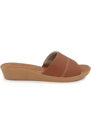 USAFLEX Tamanco Feminino Plataforma Costura AA3303