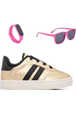 Funfy Infantil - Combo Tenis Casual Oculos Relogio Menina 340A