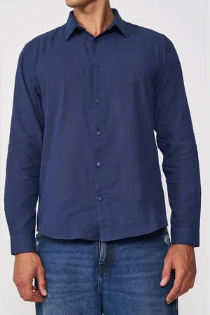 Colcci Camisa Relax Manga Longa Darkness