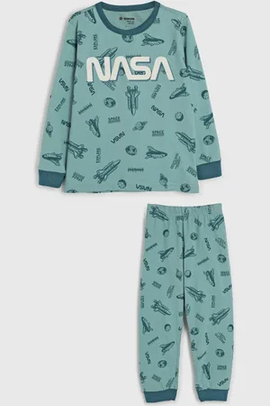 Brandili Pijama Longo Blusa E Calça Estampado