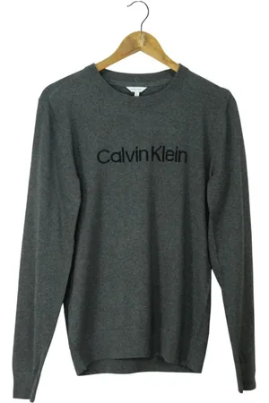 Calvin Klein Sueter Tricot Chumbo Masculino