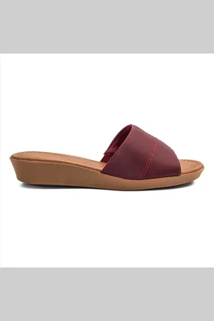 USAFLEX Tamanco Feminino Plataforma Costura AA3303