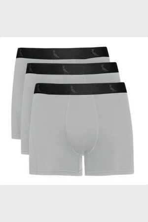 Reserva Kit 3 Cuecas Básicas Reserva Boxer Monocromático