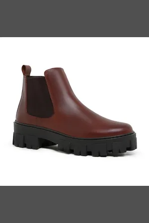 Malbork Bota Chelsea Masculina em Couro e Sola Tratorada 24788
