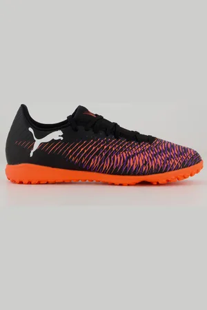 PUMA Chuteira Future 8 Neymar Play TT Society Preta e Vermelha
