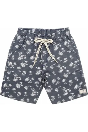 Look Jeans Infantil - Bermuda Juvenil Coqueiros Marinho