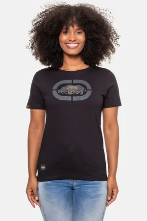 Ecko Camiseta Feminina Estampada Preta