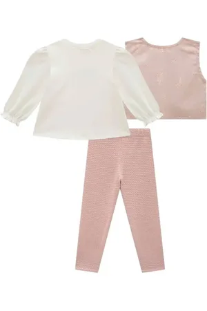 Kukiê Infantil - Conjunto Bata Colete em Sarja e Calça 80942