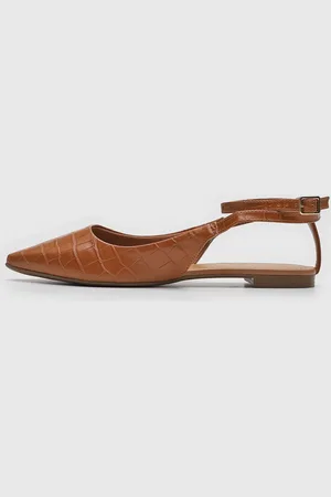 BEBECÊ Sapatilha Slingback cê Croco