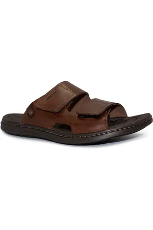 PEGADA Chinelo Couro Tiras Duplas 131283
