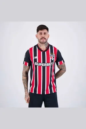 New Balance Camisa São Paulo II 2024 Com Patrocínio Patch Libertadores