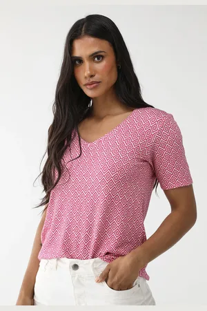LEZ A LEZ Blusa Slim Estampada