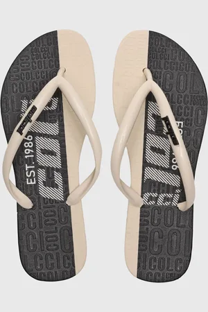 Colcci Chinelo Logo Off-White