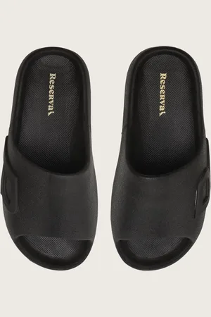 Reserva Chinelo Slide Logo Lateral