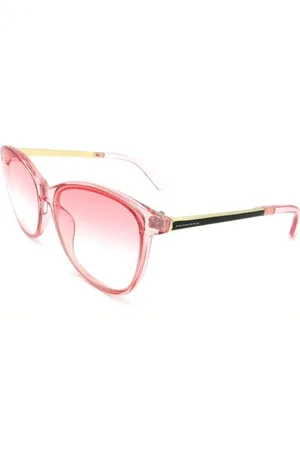 Prorider Óculos de Sol Transparente Rosa Com Lente Degradê Rosa - FY8109-C5
