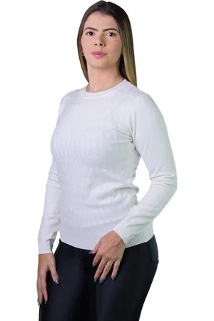 FACINELLI Suéter Feminino 651197 Offwhite