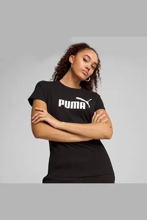 PUMA Camiseta ESS NO. 1 Logo Feminina Preta