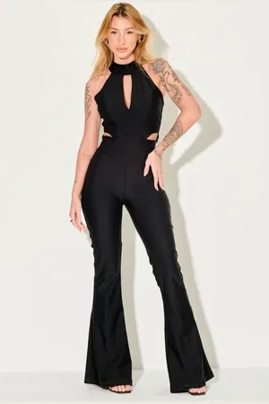 Planet Girls Macacão Longo Feminino Flare Up Glam