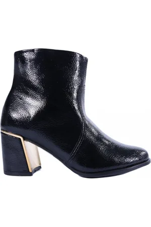 Zariff Bota Feminina Cano Curto com Detalhe Dourado T6616-126