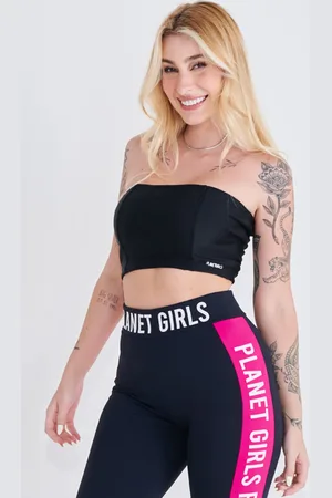 Planet Girls Top Malha Liso Faixa