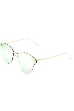 Prorider Óculos de Sol Dourado com lente espelhada Verde - H01658 C4