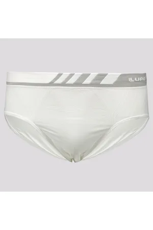 LUPO Cueca Slip Microfibra Sem Costura Branca