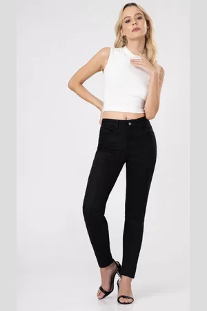 Lunender Calça Sarja Skinny Não Desbota