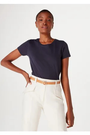 Hering Blusa Básica Feminina Manga Curta
