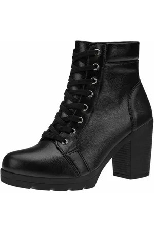 Gigil Bota Coturno Salto Grosso Napa