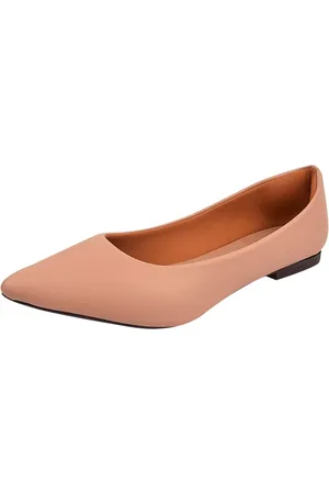 NAMORATTA Sapatilha Moda Feminina Bico Fico Básica Casual Nobuck
