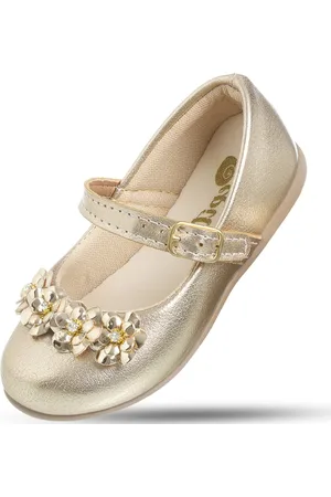 Pepite Moda Infantil Infantil - Sapatilha Feminina Casamento Boneca Confortável Pepite