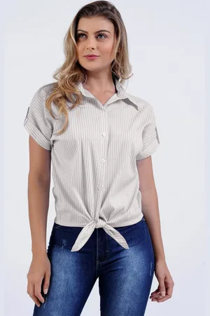 Intens Camisa Manga Curta Algodão