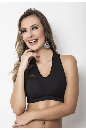 Gabi Top Sport Nadador Academia Com Bojo Removível