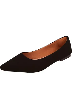 NAMORATTA Sapatilha Moda Feminina Bico Fico Básica Casual Nobuck