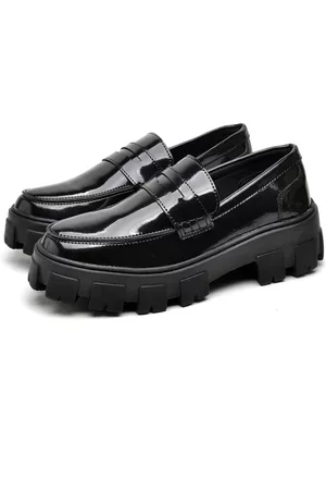 DUBUY Sapato Mocassim Feminino 1404FG Verniz