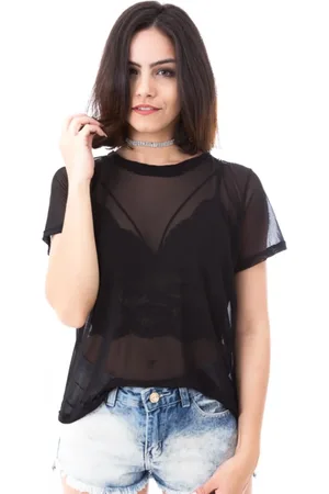 Moda Vício Camiseta Tule
