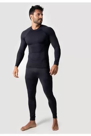 4 Estações Conjunto Térmico Proteção Uv50 Material Excelente Calça Treino Esporte