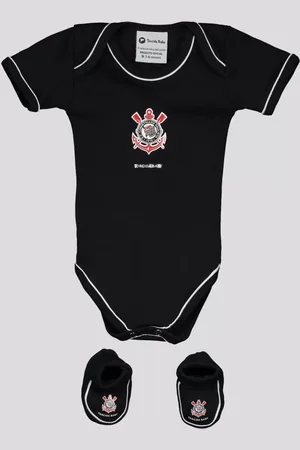 Torcida Baby Kit Body Corinthians Colorido