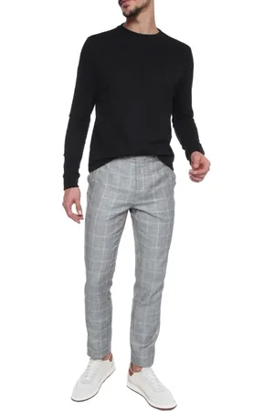 VR Blusa Tricot Masculina Crewneck Preta