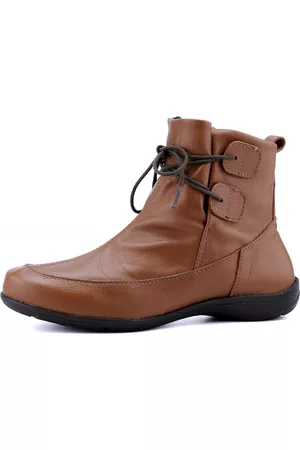 Mr. Gutt Bota Rasteira Cano Curto Couro Chocolate