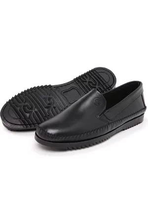 BIA Sapatilha Masculina Mocassim Couro Legitimo Estilo Conforto