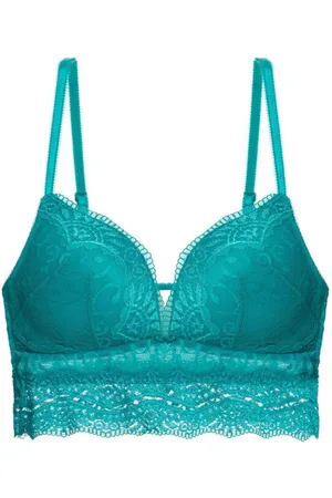 LOUNGERIE Sutiã Top Bojo Renda Love Lace Esmeralda Verde