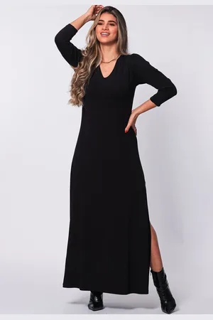 BBonnie Vestido Longo Fenda B’Bonnie Tiana