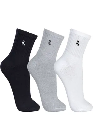 LUPO Kit 3 Pares Meia Masculino Cano Alto Sport 3245 /Preto/Cinza 41/44