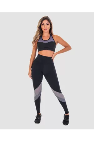 FRISTYLE Conjunto Legging E Top Academia Fitness