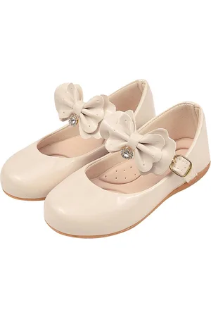 B2A kids Infantil - Sapatilhas Menina 2 em 1 Moda Festa Barato 2014 Off White