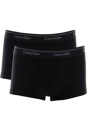 Calvin Klein Cueca Low Rise Trunk Preta C11.02 PT00 Pack 2UN