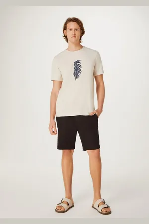 Hering Bermuda Básica Masculina Jogger Em Sarja Moletom